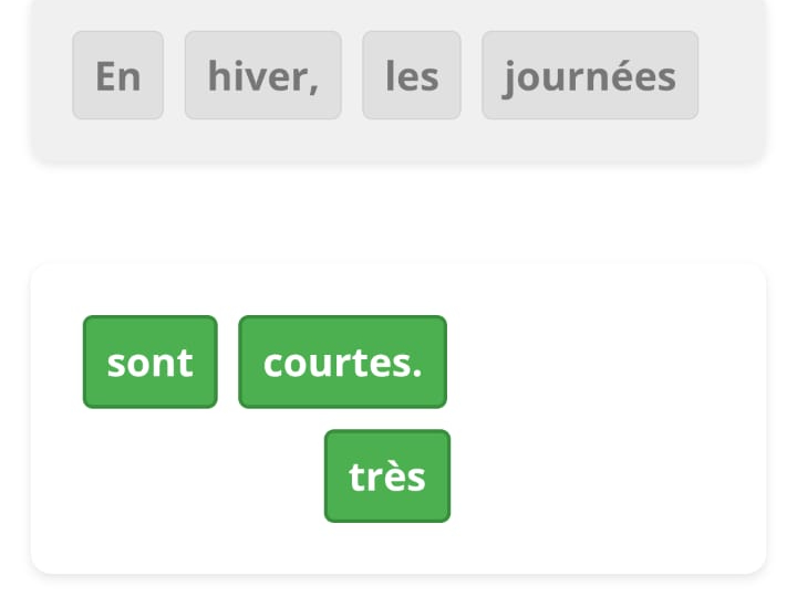 Construction de phrases
